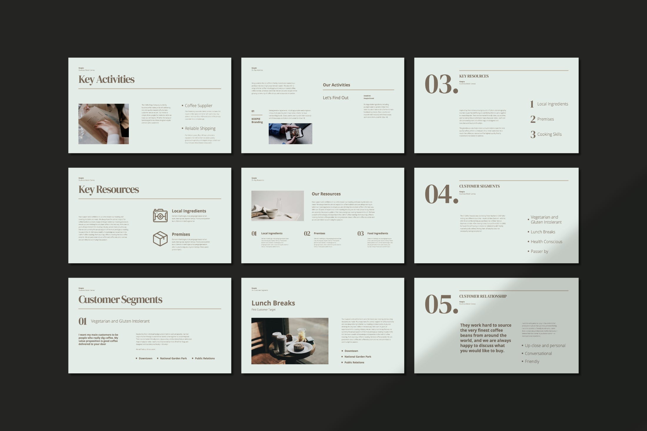 高端的商业计划BP设计PPT模板（PPTX）