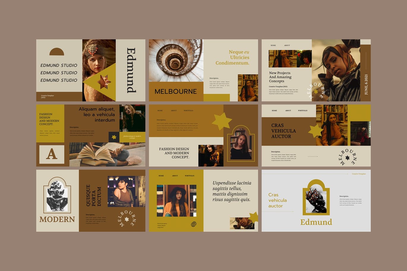 优雅高端简约多用途的PPT演示模板（pptx）