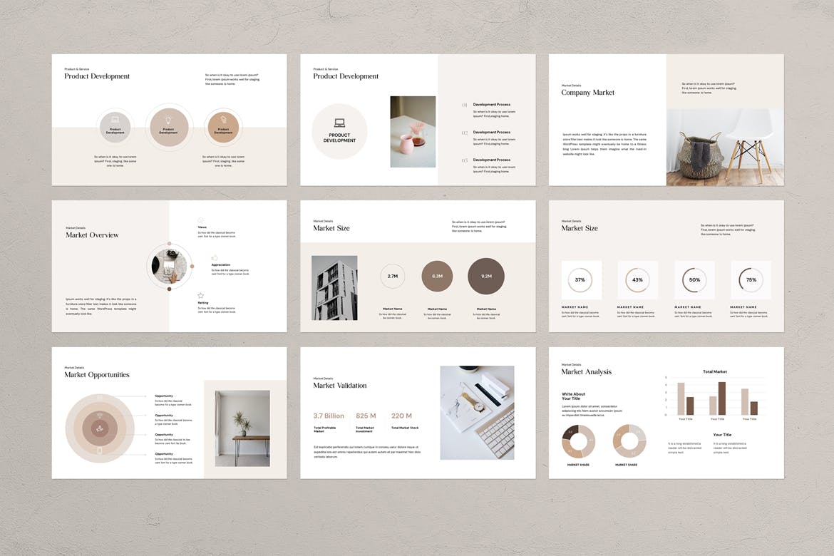 金色简约优雅商业计划书PPT模板（pptx）