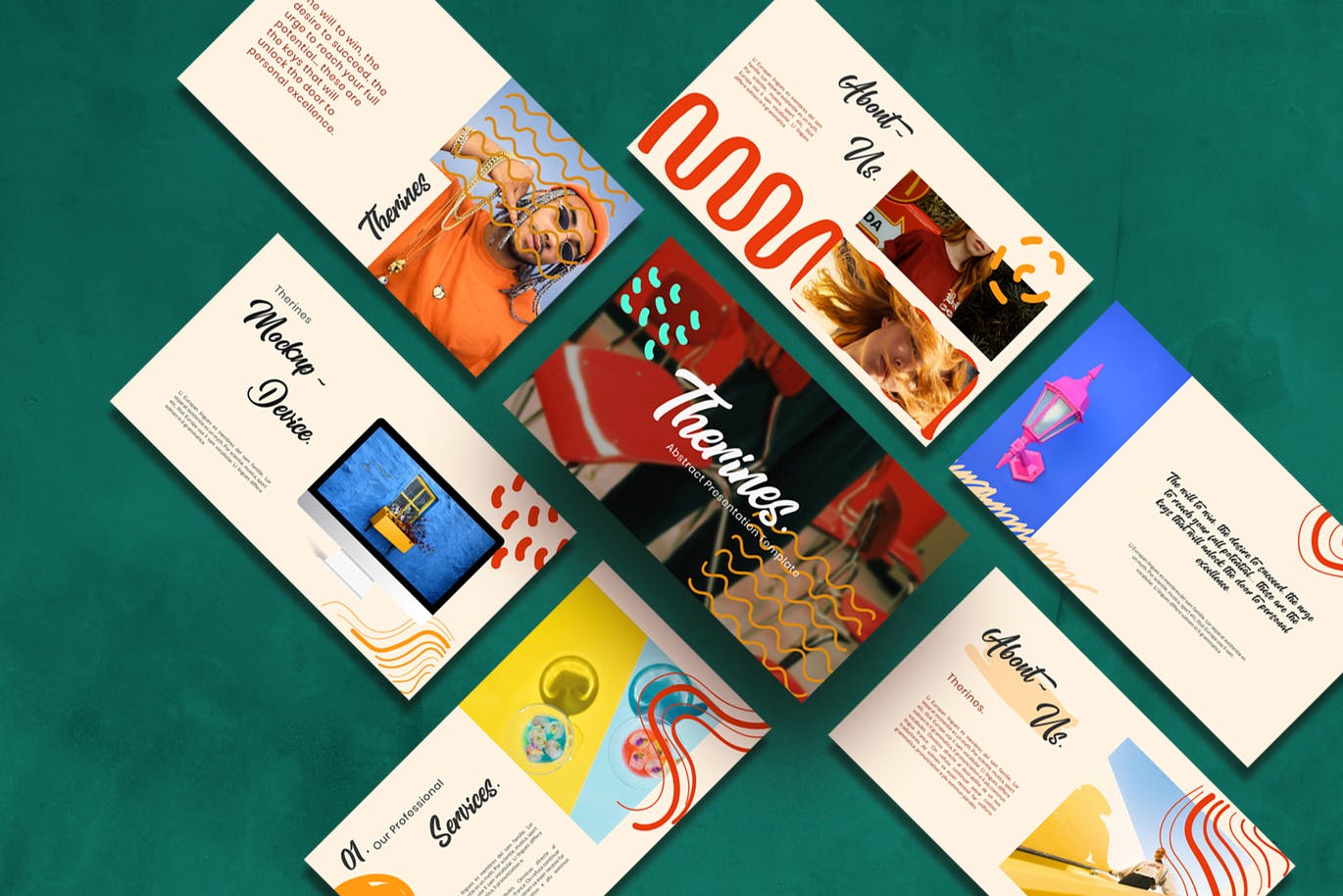 时尚高端绚丽个性的多用途PPT模板（pptx）