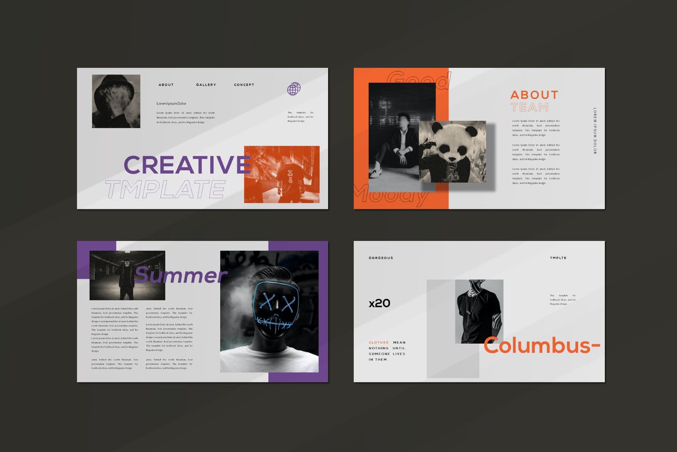 高端时尚优雅多用途powerpoint幻灯片演示模板（pptx）