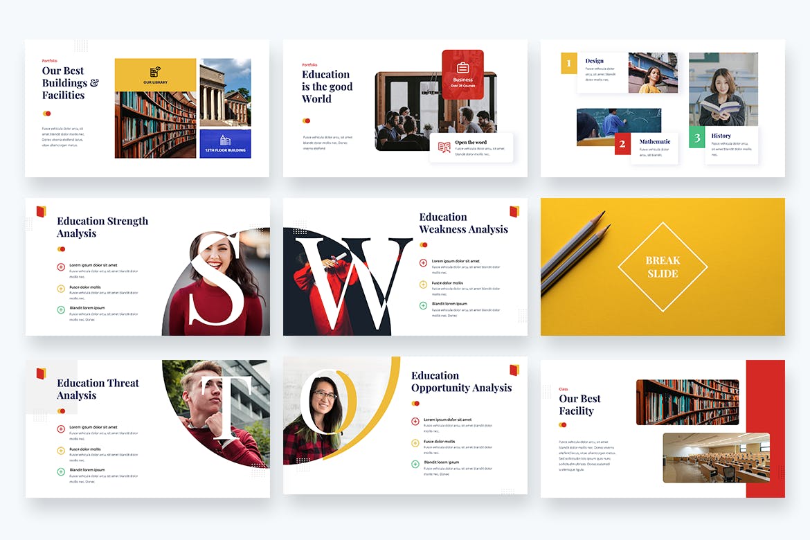 教育课程介绍PPT模板(PPTX)