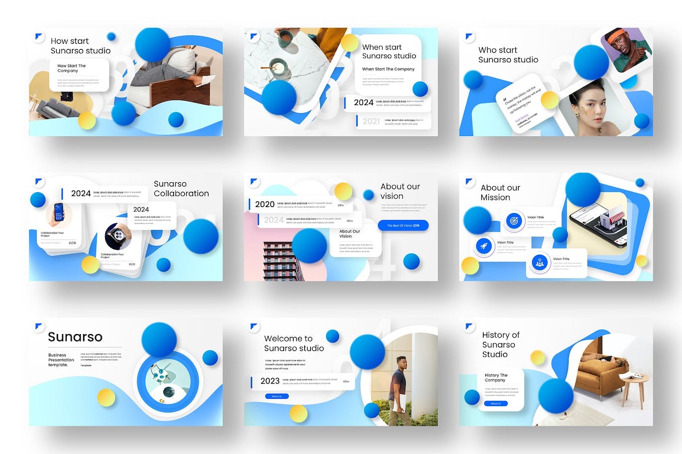 商业计划PPT模版 (PPTX)