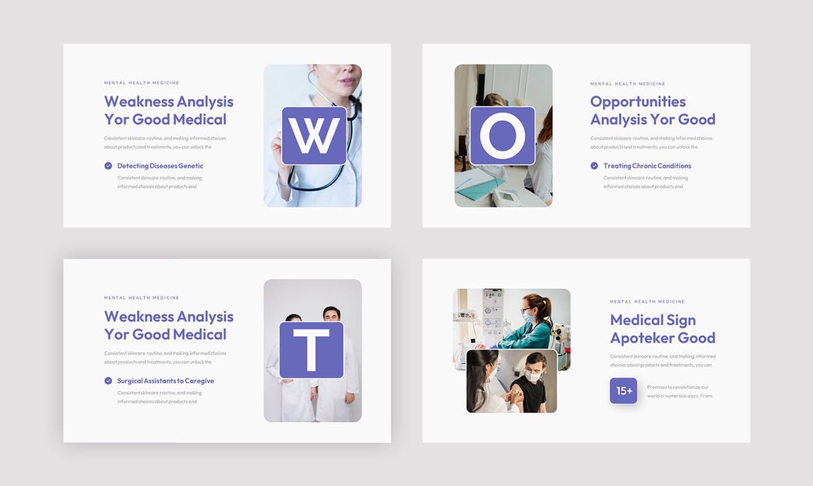 检查健康医疗PPT模板 (PPTX)