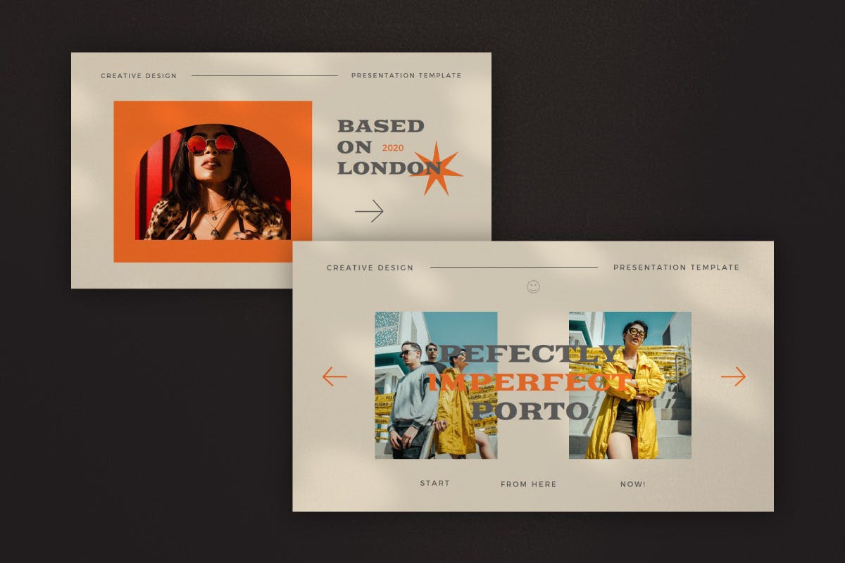 精美复古创意PPT模板（PPTX）