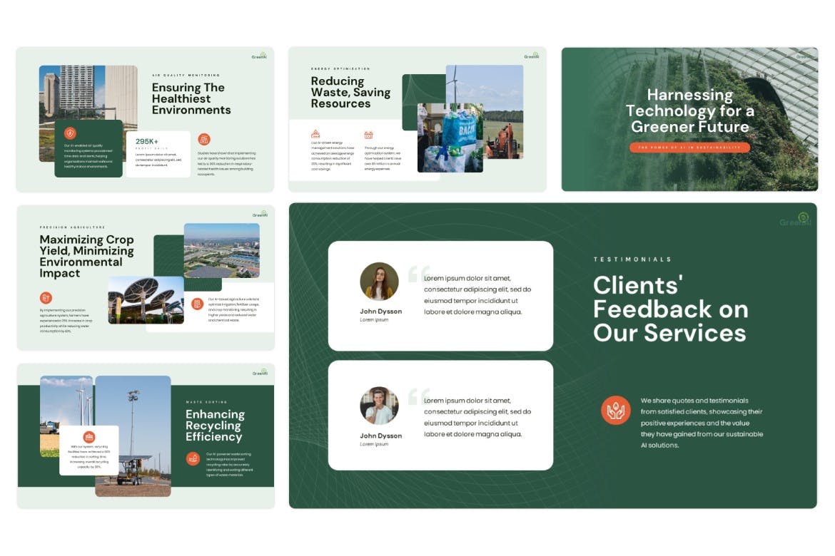 AI 创新 -PPT模版