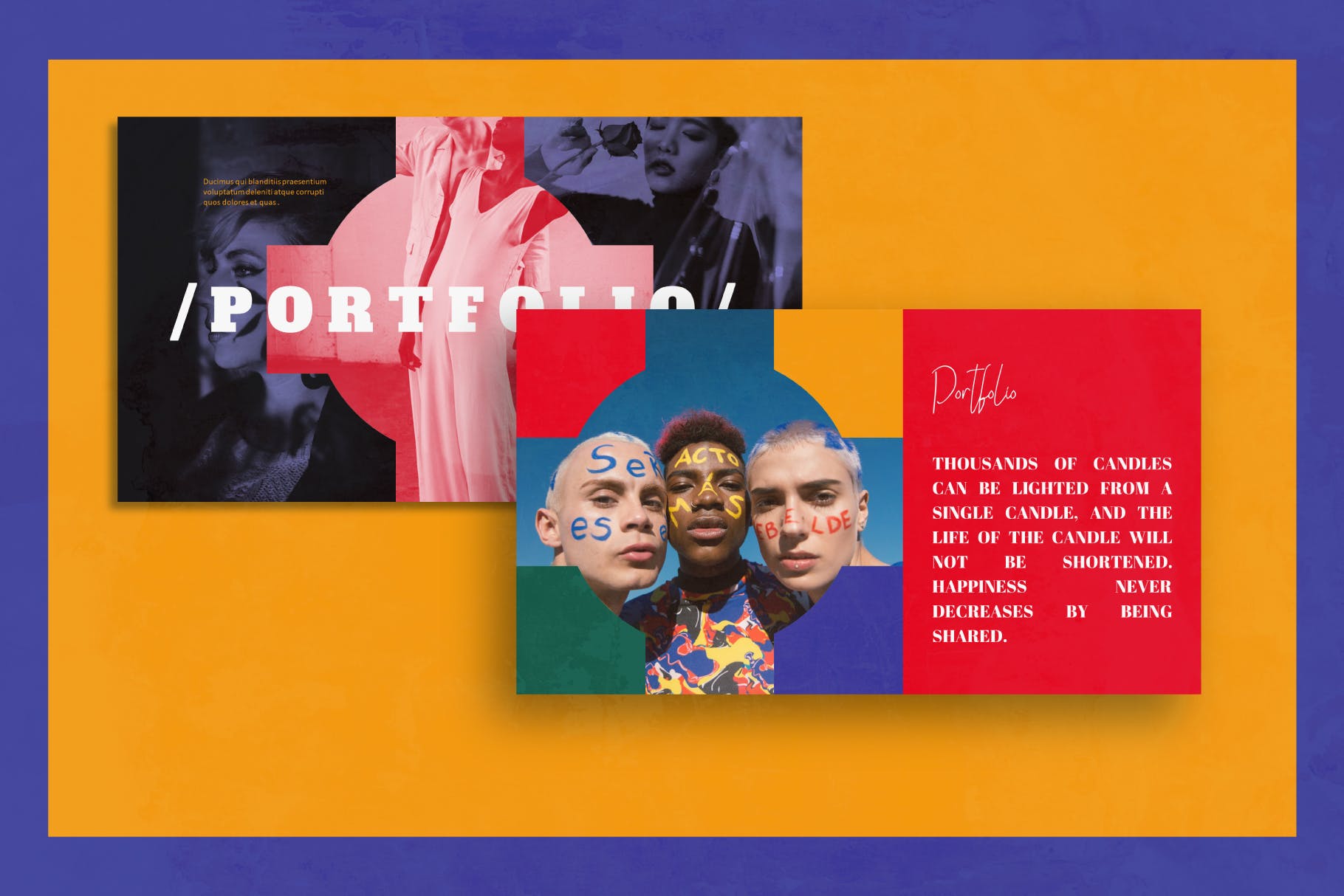 时尚彩色PPT模板下载（PPT,PPTX）