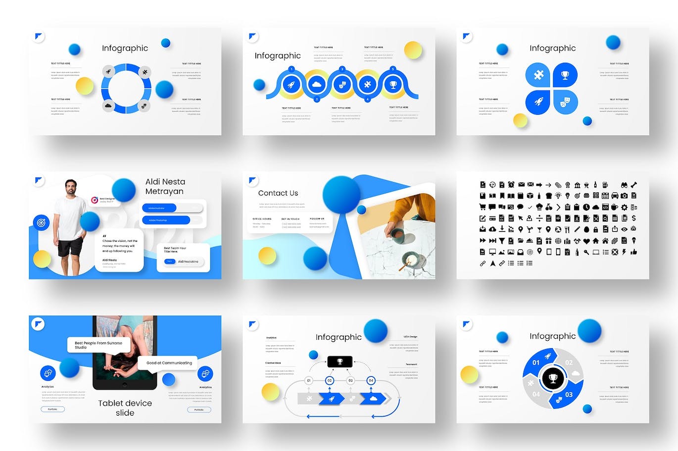 商业计划PPT模版 (PPTX)