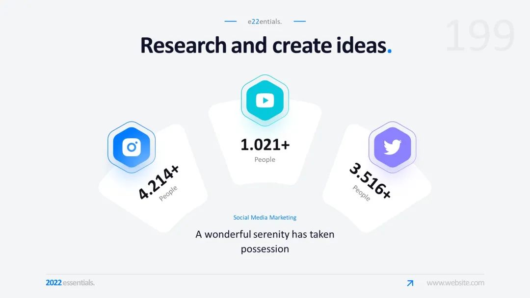 437页蓝色高级动态PPT版式大全！配有动画，一键换色！