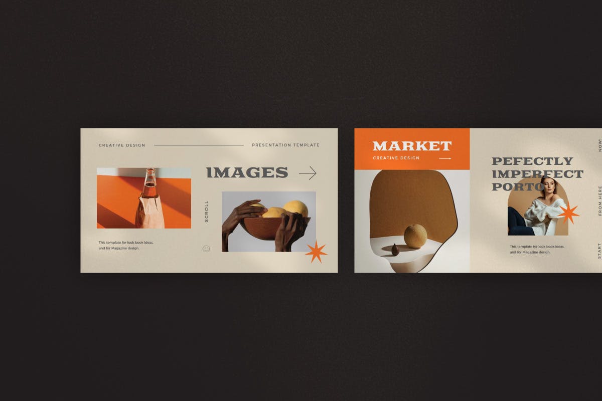 精美复古创意PPT模板（PPTX）