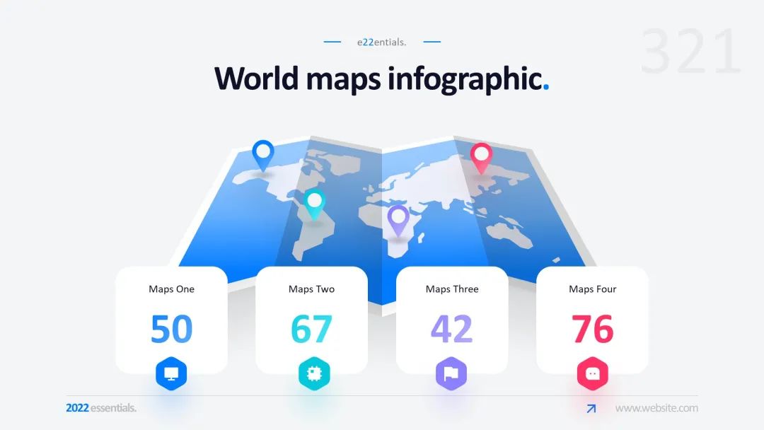 437页蓝色高级动态PPT版式大全！配有动画，一键换色！