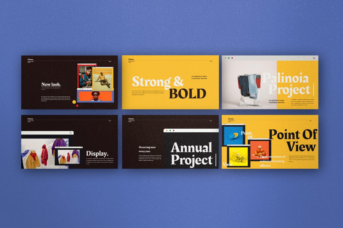 时尚高端创意多用途powerpoint幻灯片演示模板（pptx）