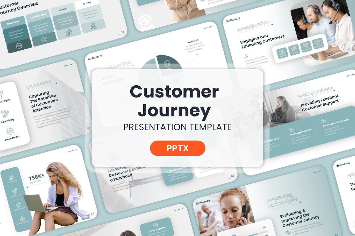 客户旅程 – PPT模版