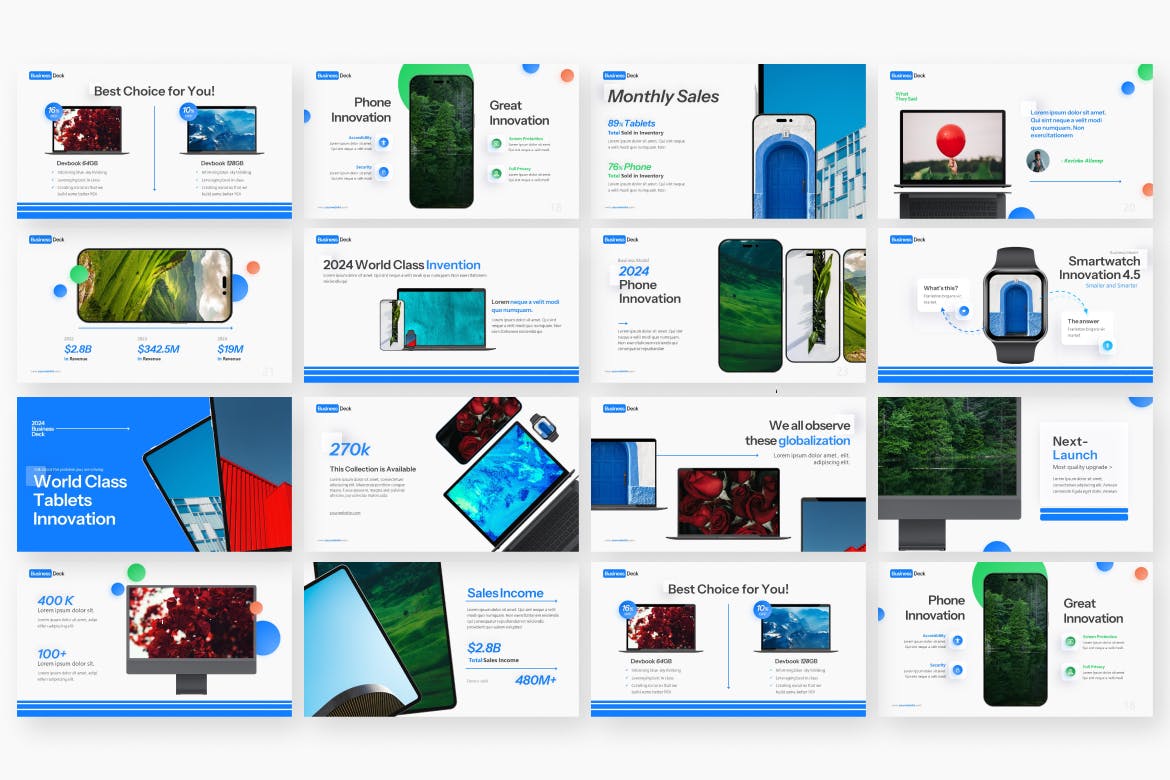 设备样机 PPT模版 (PPTX)