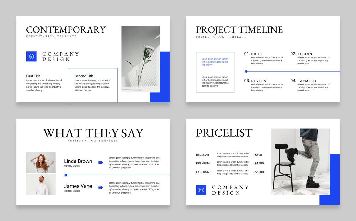 商业项目 PPT模版 (PPTX)