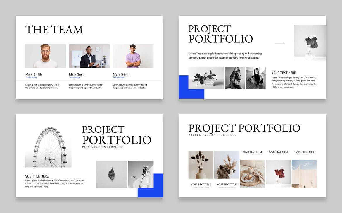 商业项目 PPT模版 (PPTX)