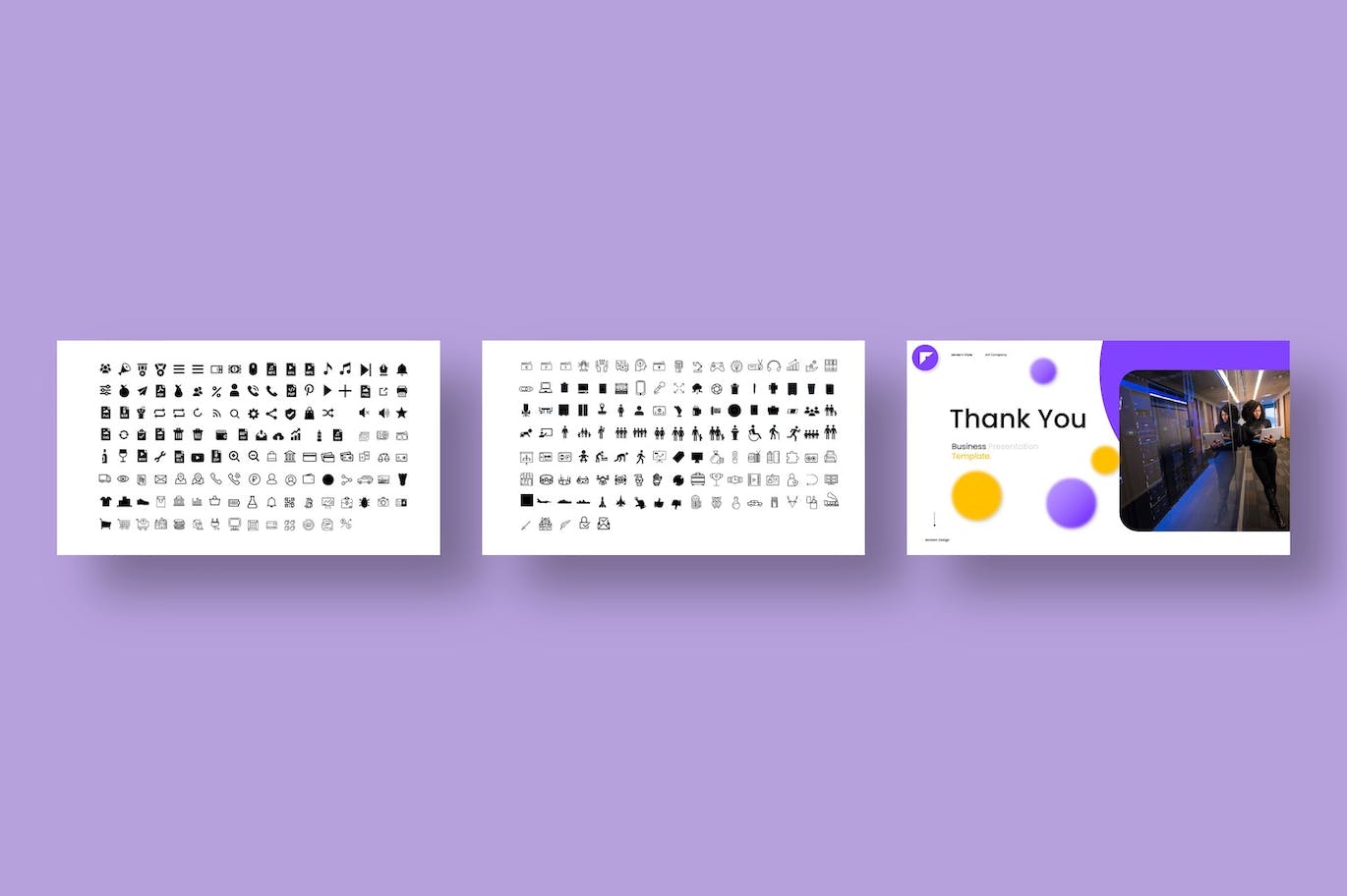 商业宣传材料PPT模版 (PPTX)