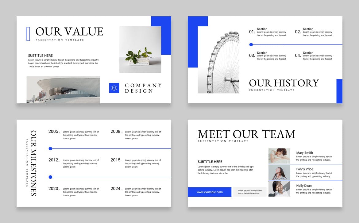 商业项目 PPT模版 (PPTX)