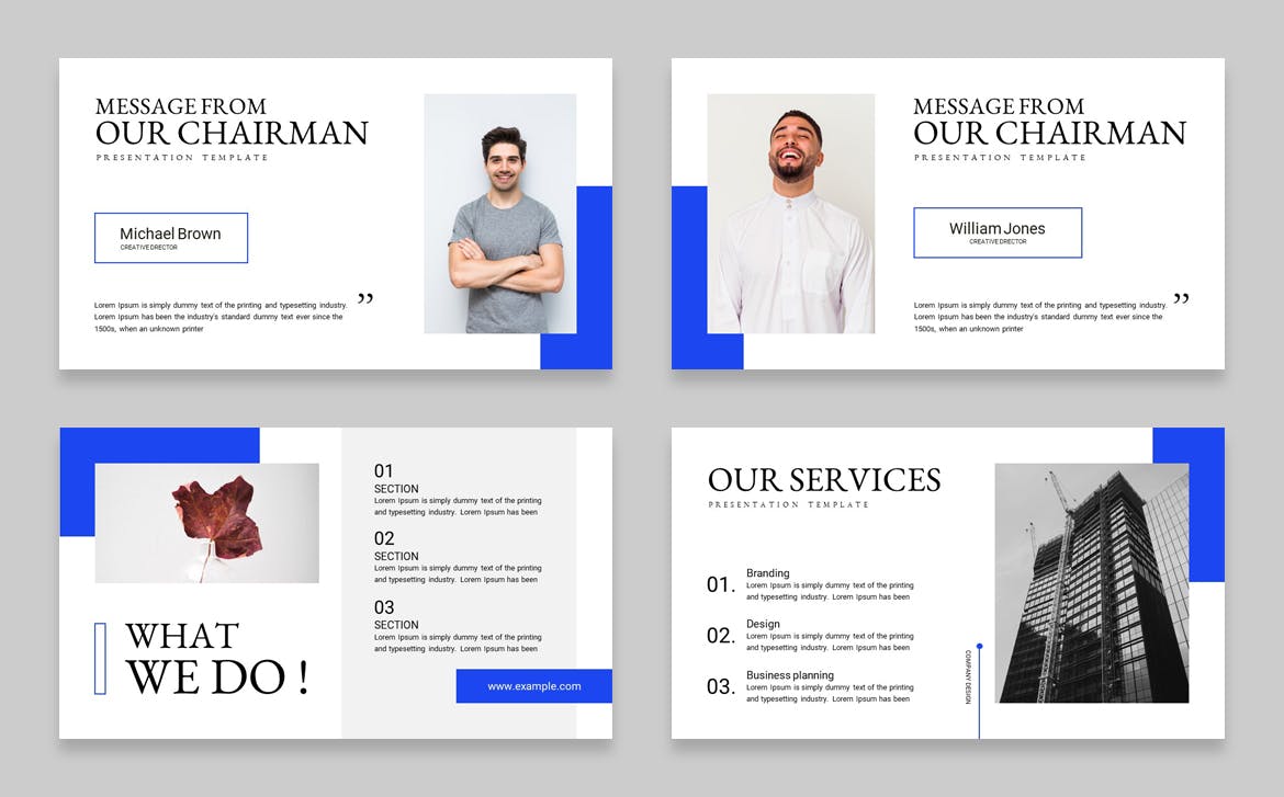 商业项目 PPT模版 (PPTX)