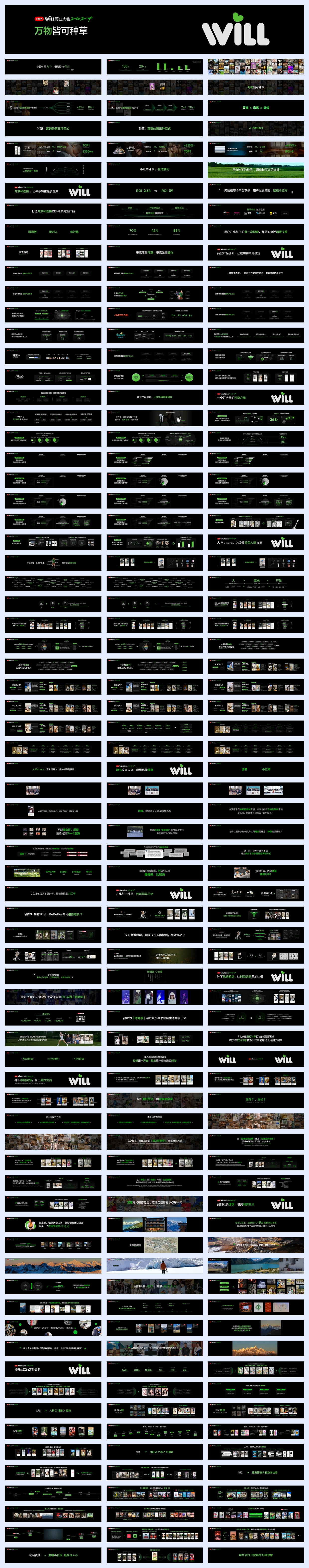 2024小红书WILL商业大会PPT案例-220页（PDF版本）