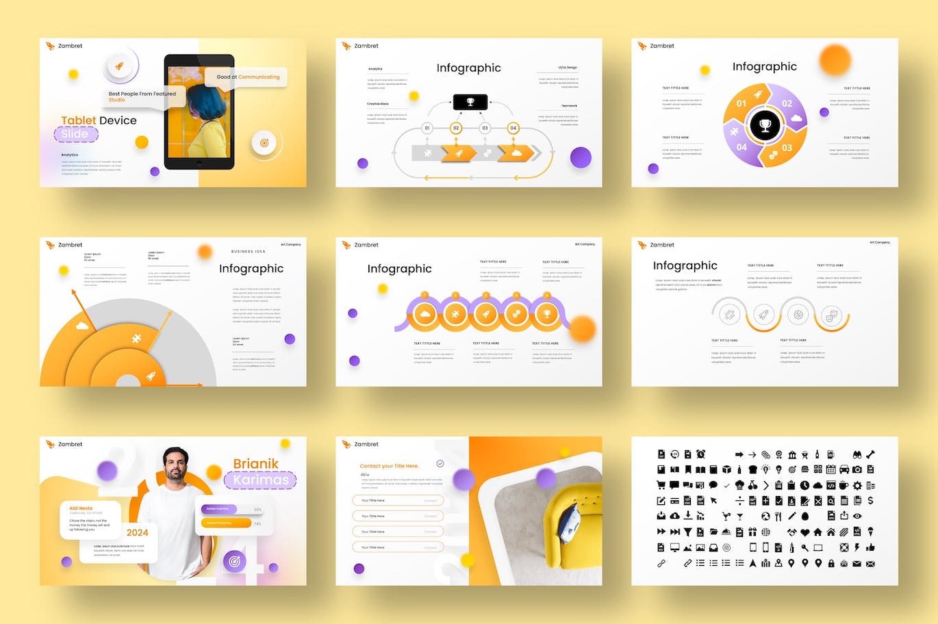 商业计划PPT模版 (PPTX)