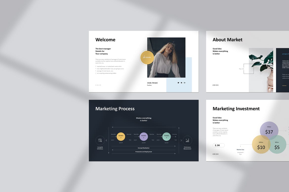 营销计划PPT模版 (PPTX)