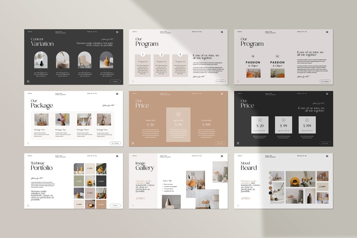 营销网络研讨会 PPT模版 (PPTX)