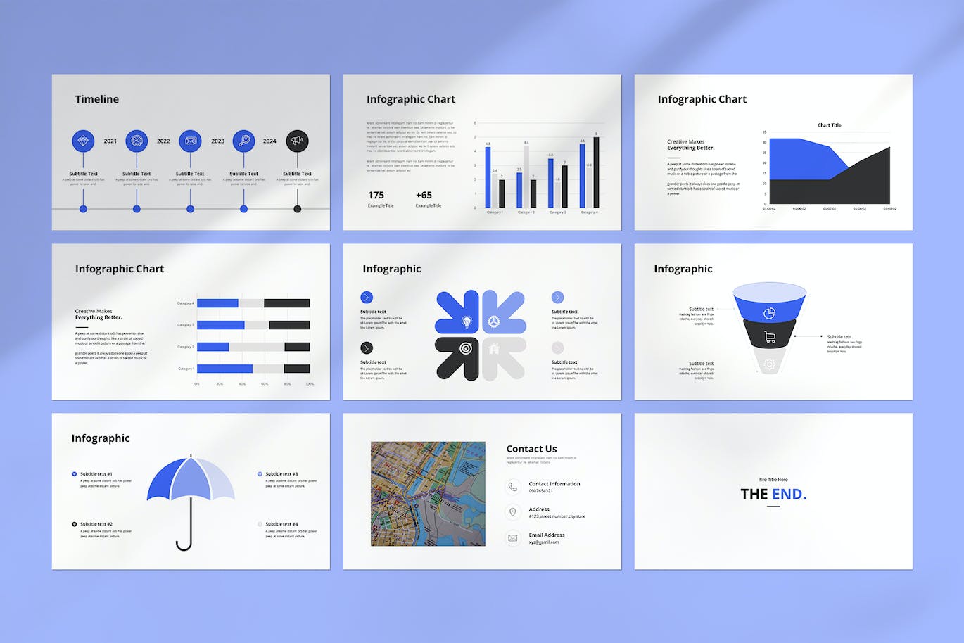 企业产品&服务展示PPT模版 (PPTX)