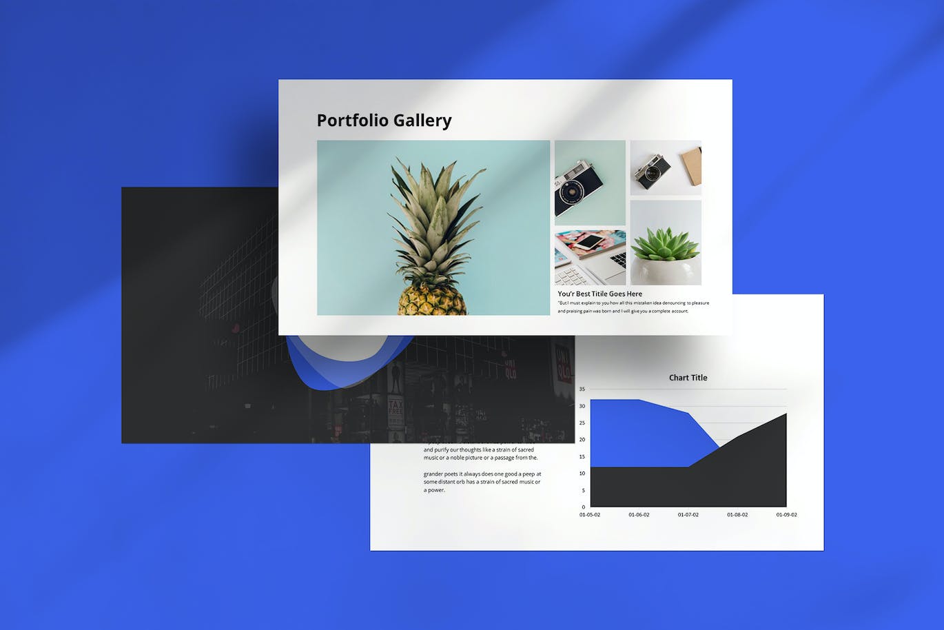 企业产品&服务展示PPT模版 (PPTX)