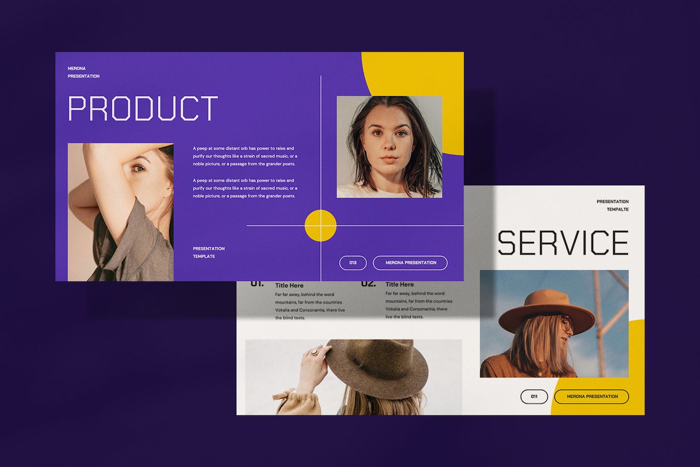 梅罗纳商业计划演示PPT模版 (PDF,PPTX)