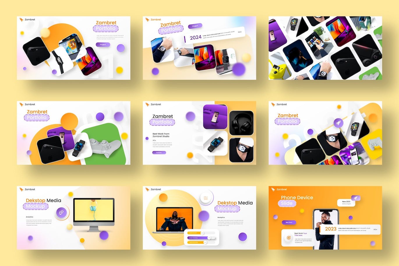 商业计划PPT模版 (PPTX)