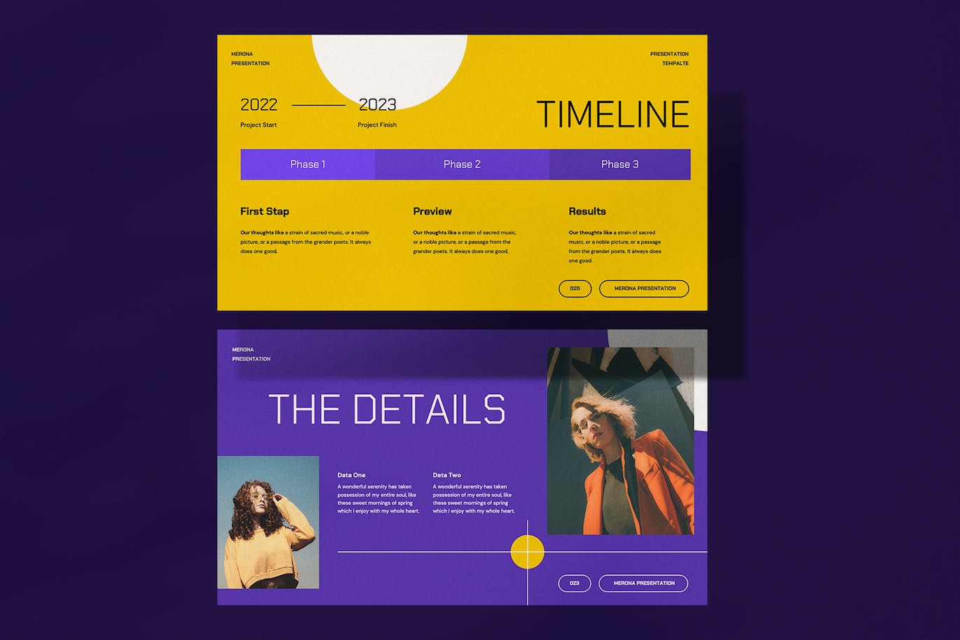 梅罗纳商业计划演示PPT模版 (PDF,PPTX)