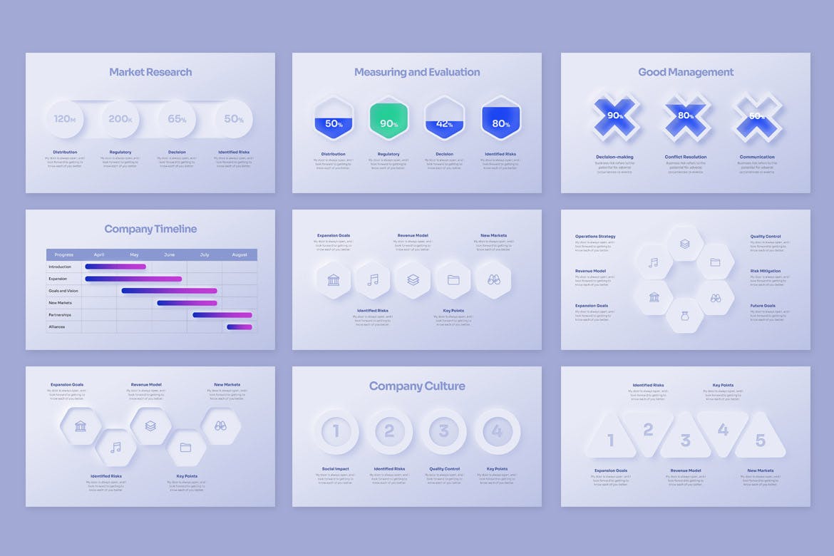 彩丰富且易于定制PPT模版 (PPTX)