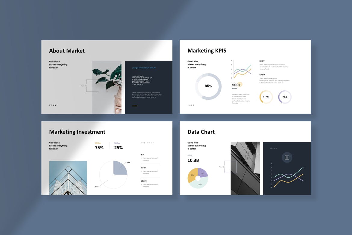 营销计划PPT模版 (PPTX)