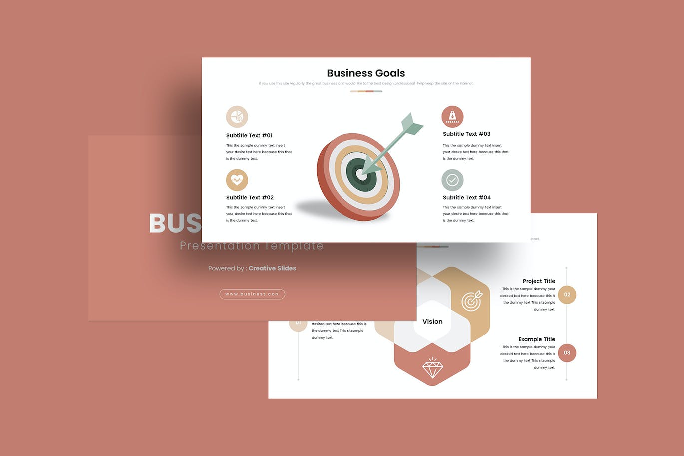 商业计划PPT模版 (PPTX)