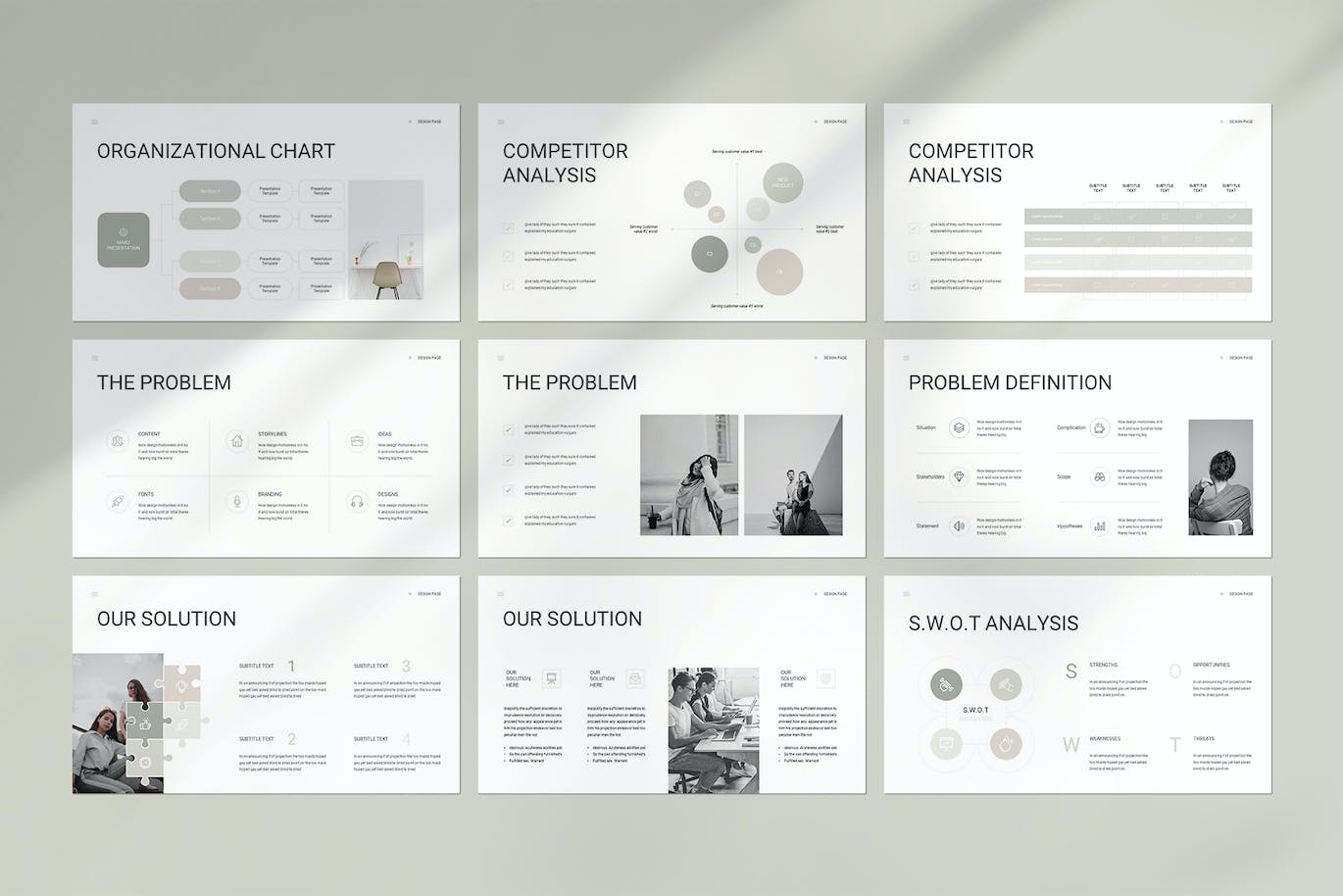 简约风商业计划PPT模版 (PPTX)