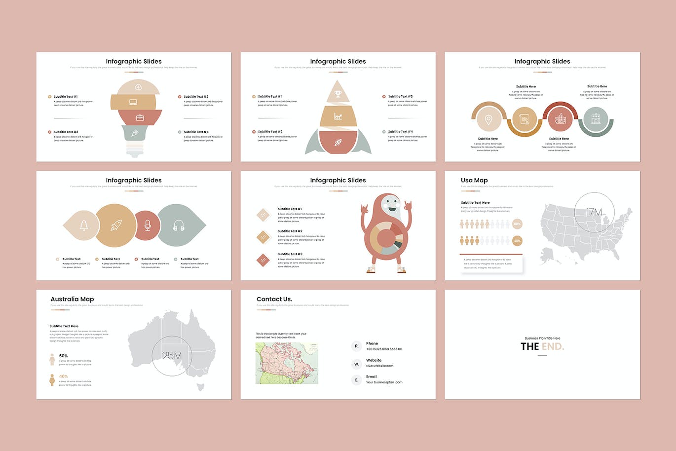 商业计划PPT模版 (PPTX)