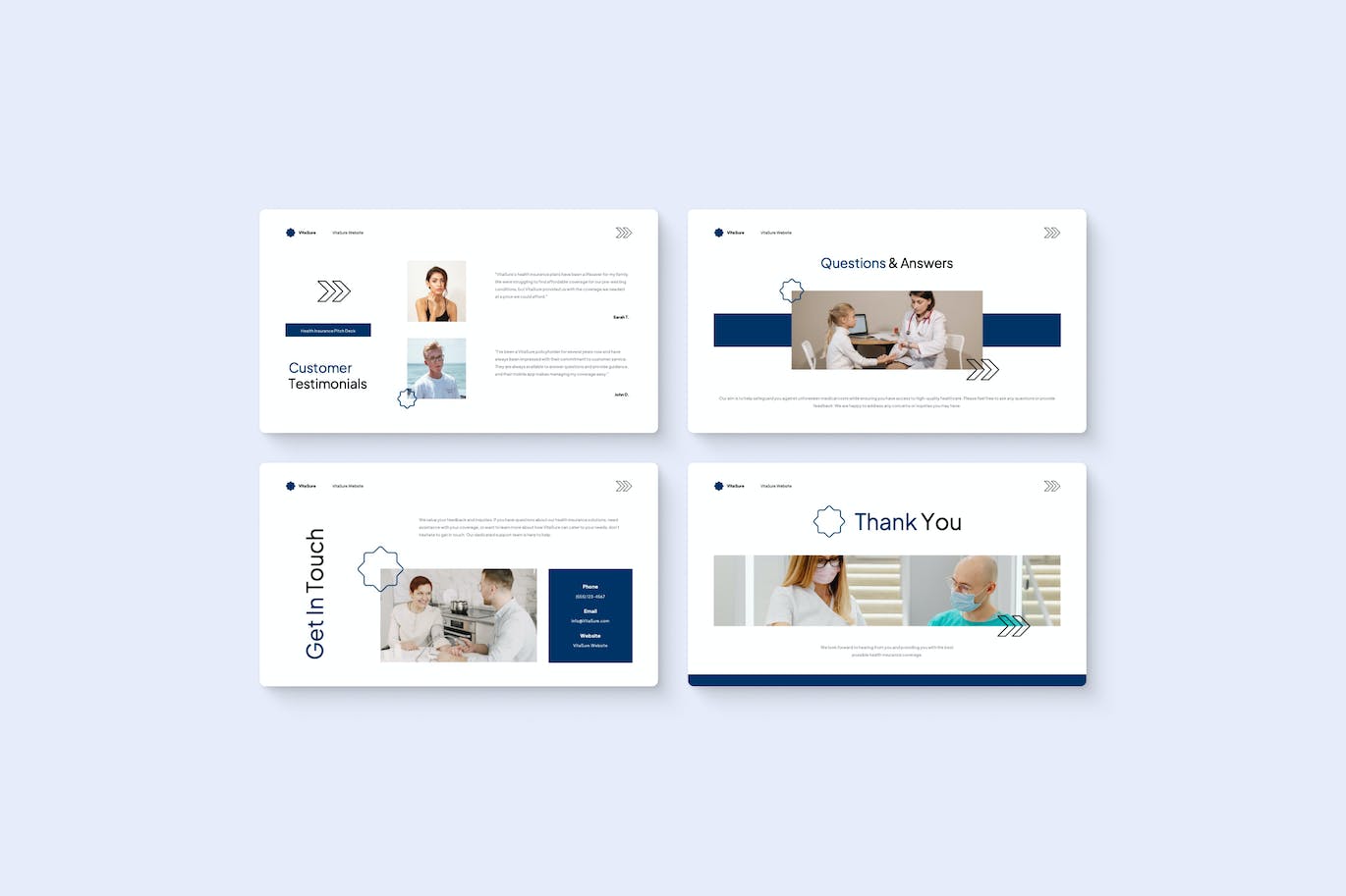 健康保险宣传演示文稿PPT模版 (PPT,PPTX)