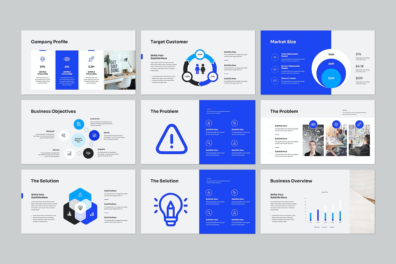 宣传材料PPT模版 (PPTX)