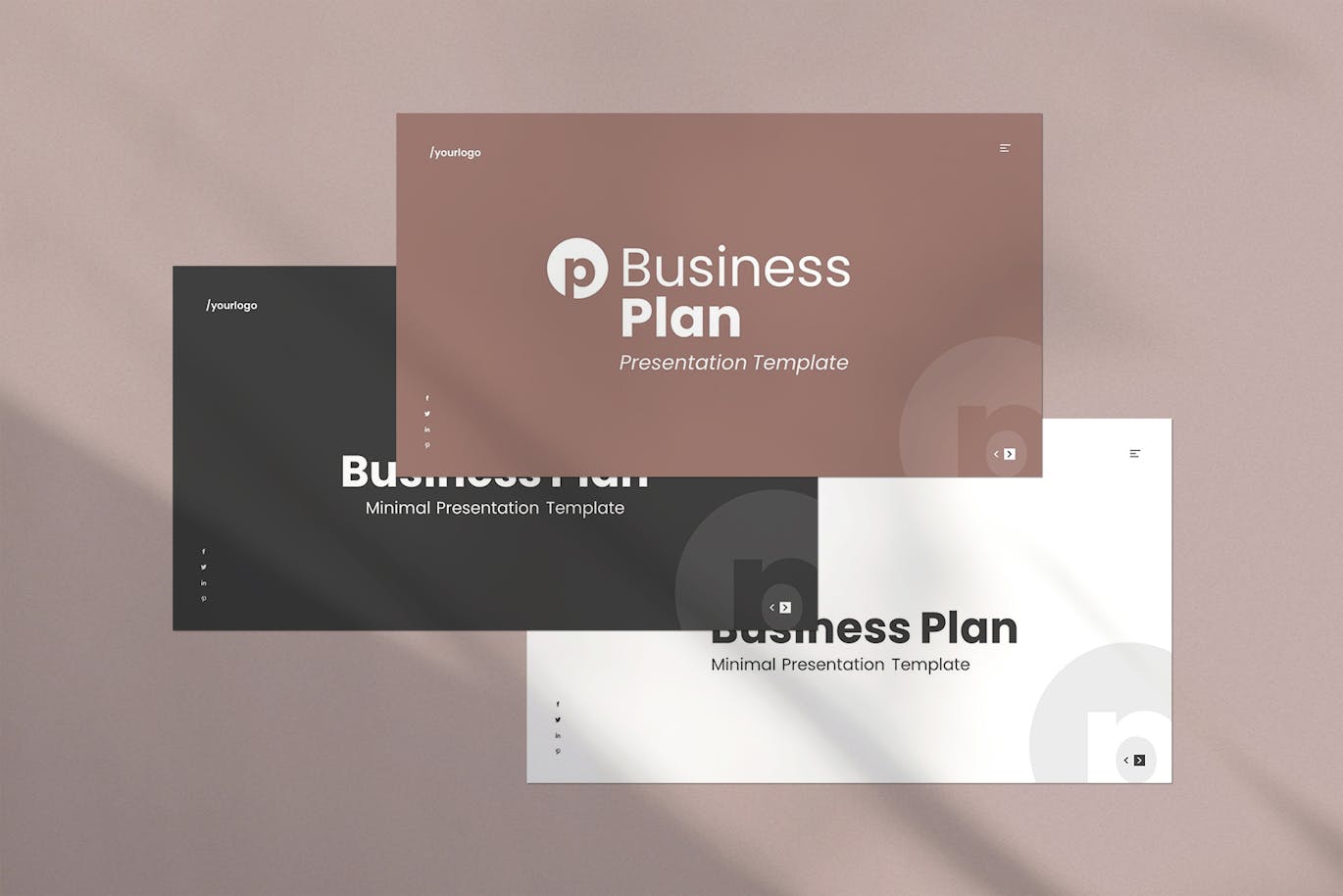 商业计划PPT模版 (PPTX)