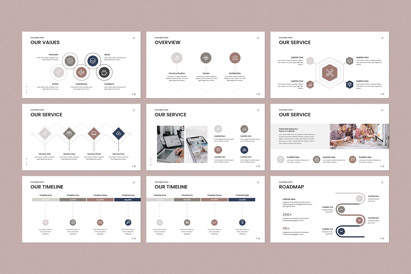 商业计划PPT模版 (PPTX)