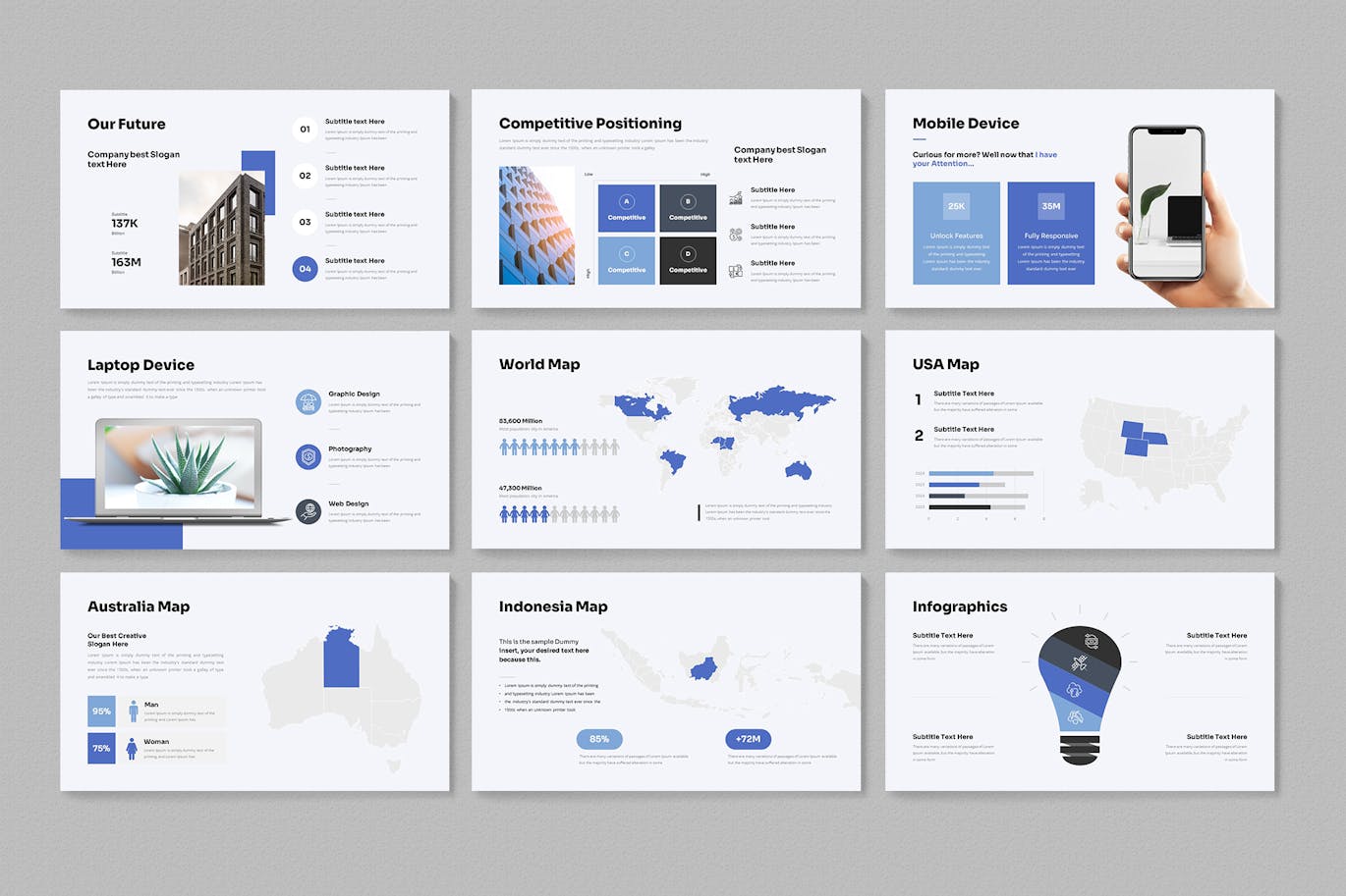 商业提案 PPT模版 (PPTX)