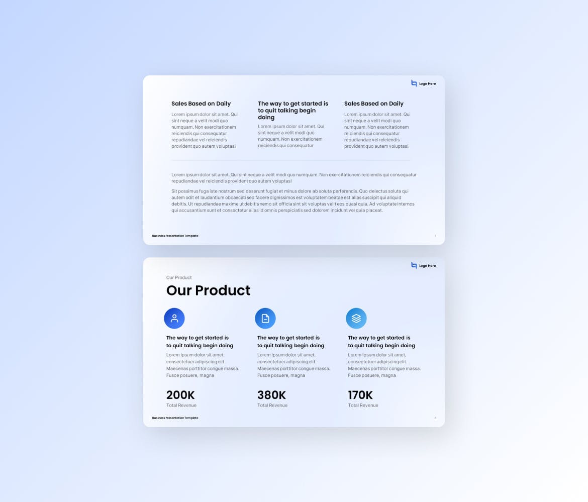 企业商务项目介绍 PPT模版 (PPTX)