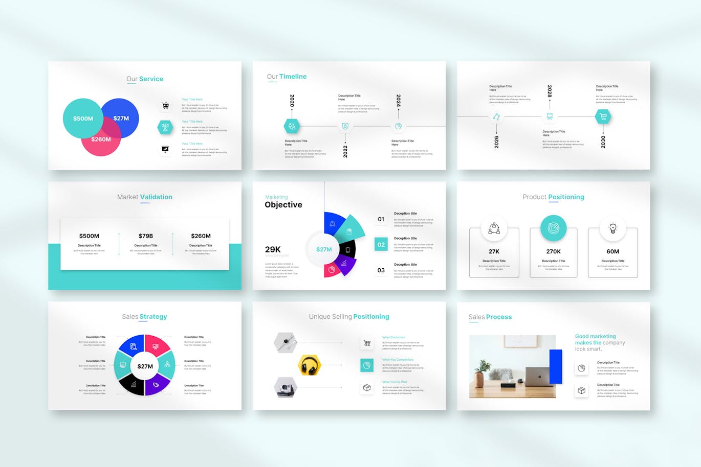 营销计划演示PPT模版 (PPTX)