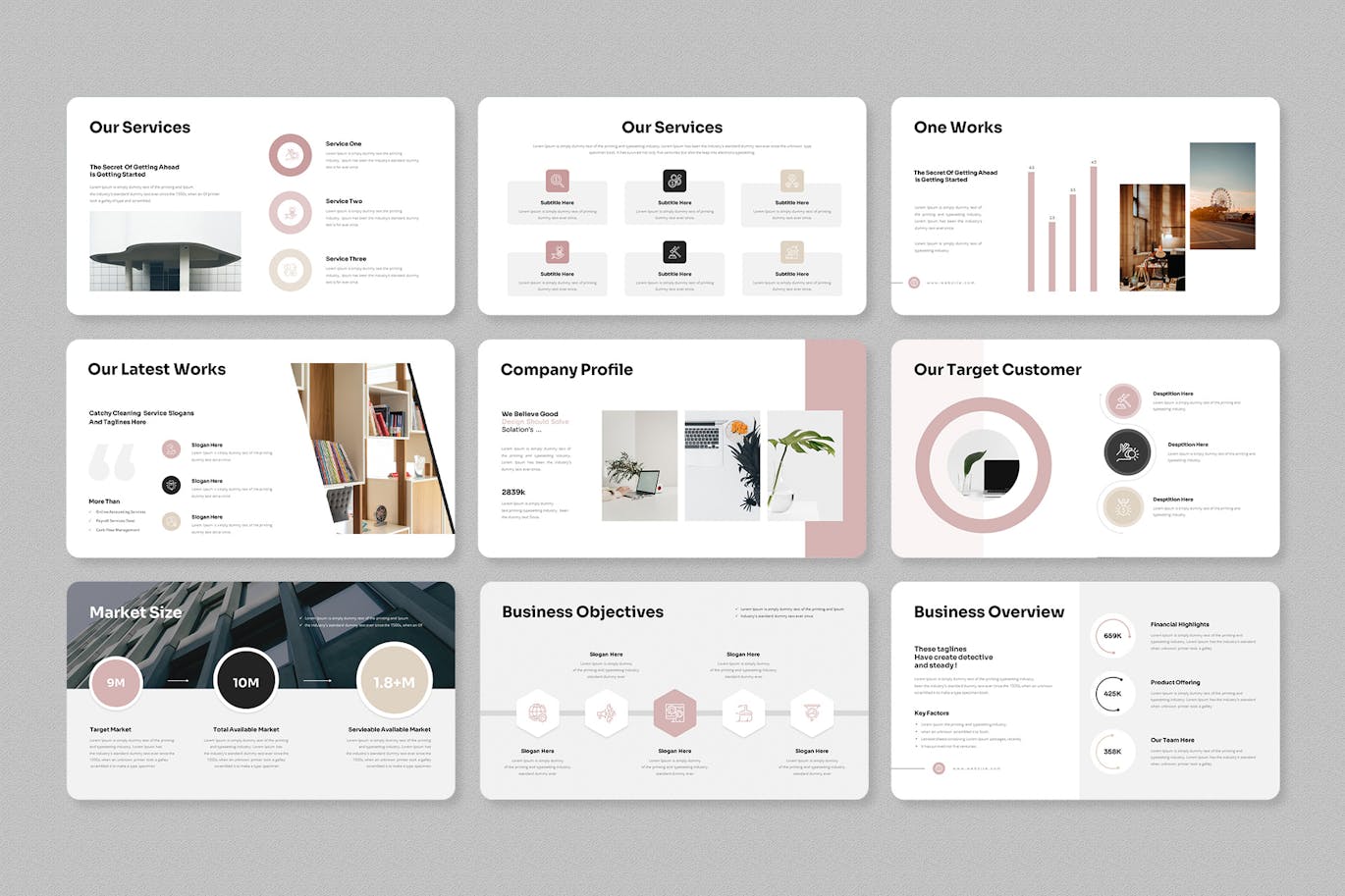 30多张独特的创意幻灯片PPT模版 (PPTX)