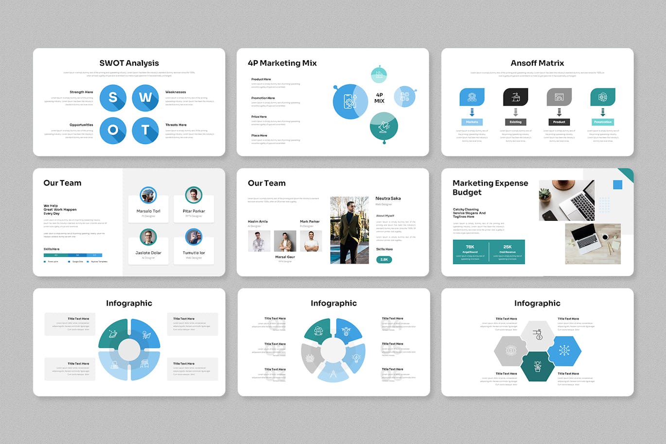 营销策略  PPT模版 (PPTX)