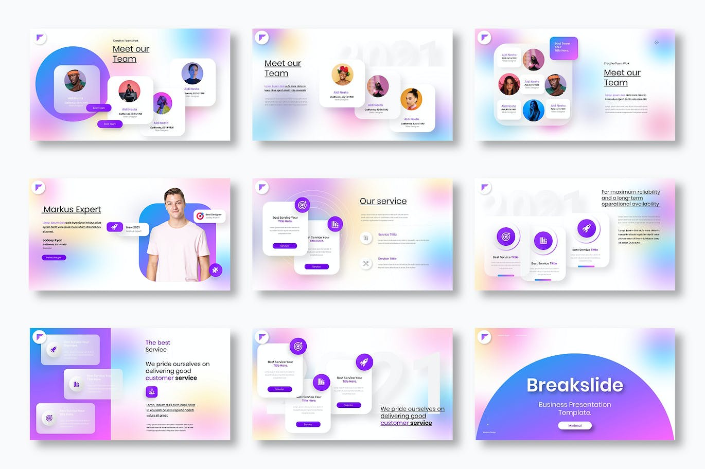 商业项目 PPT模版 (PPTX)