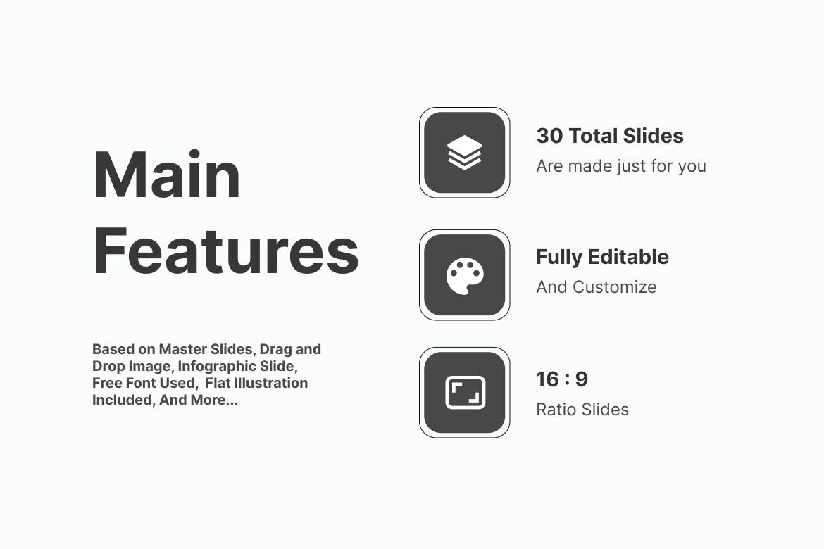 颗粒状渐变 PPT模版 (PPTX)