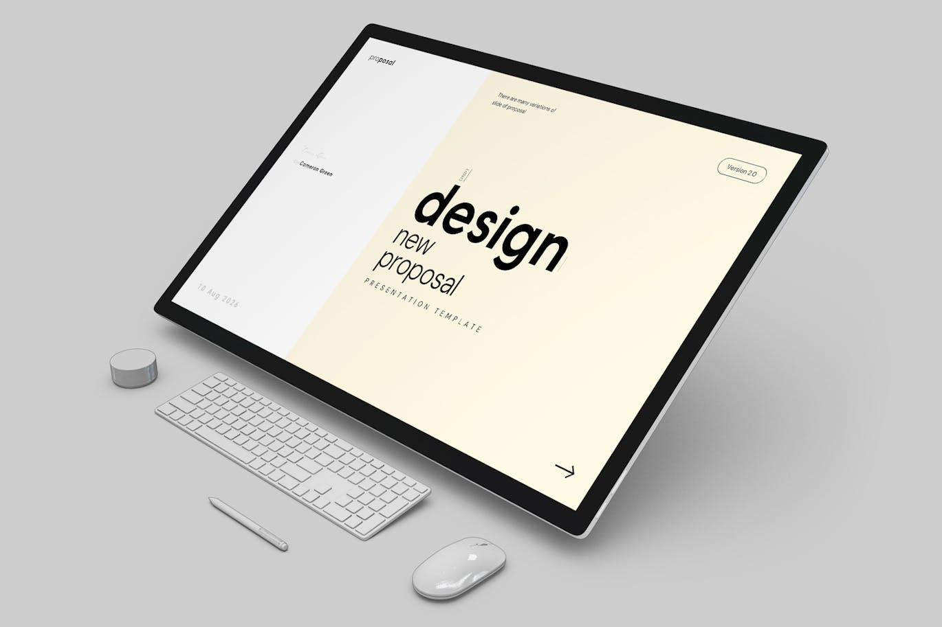 设计方案PPT模版 (PPTX)