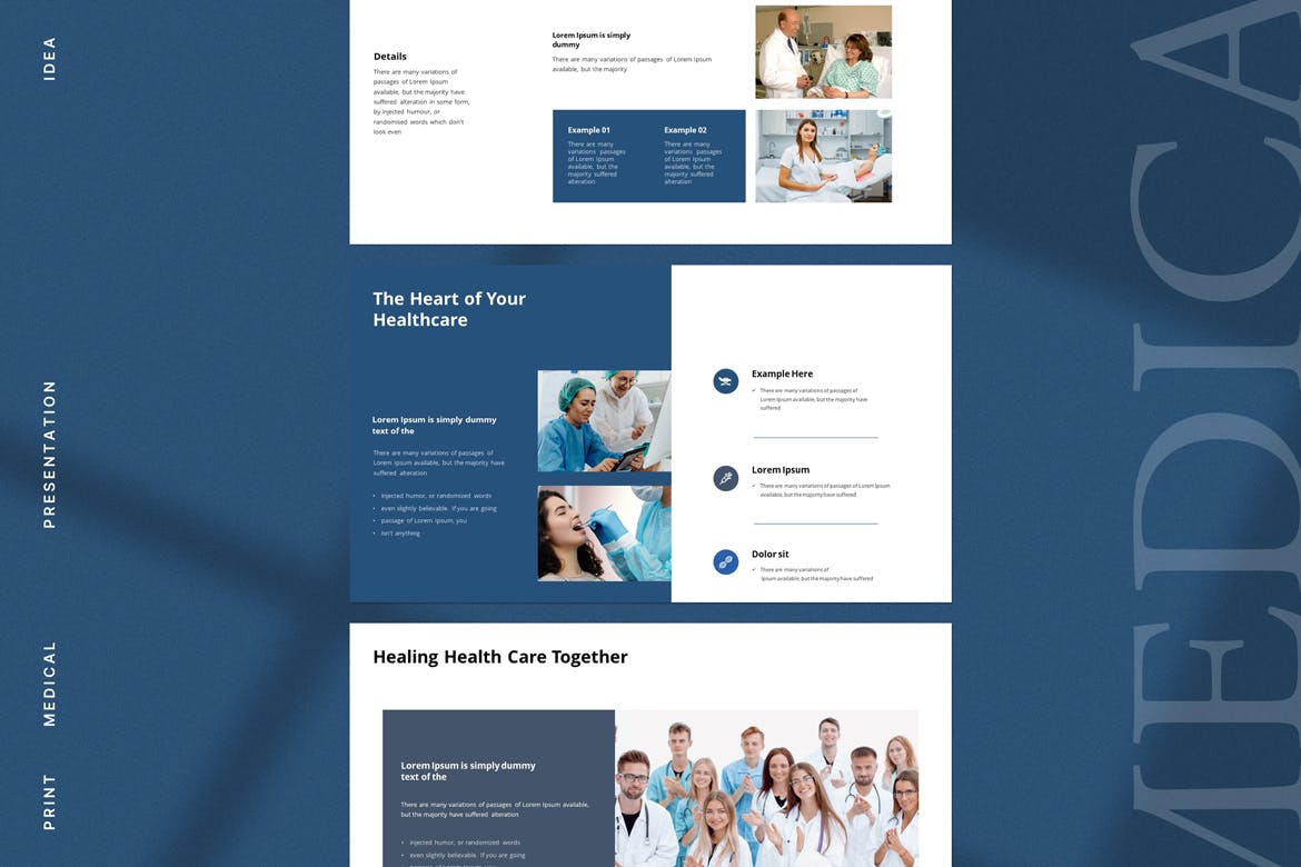 医疗演示文稿 PPT模版 (PPTX)